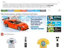 Tablet Screenshot of merchandisingplaza.ca